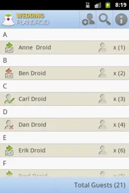 Wedding Plandroid android App screenshot 1