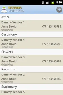 Wedding Plandroid android App screenshot 2